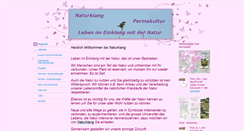 Desktop Screenshot of naturklang.eu
